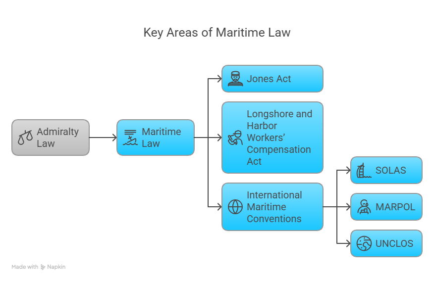 Key Areas of Maritime Law