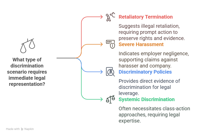 Critical Scenarios That Demand Immediate Legal Representation