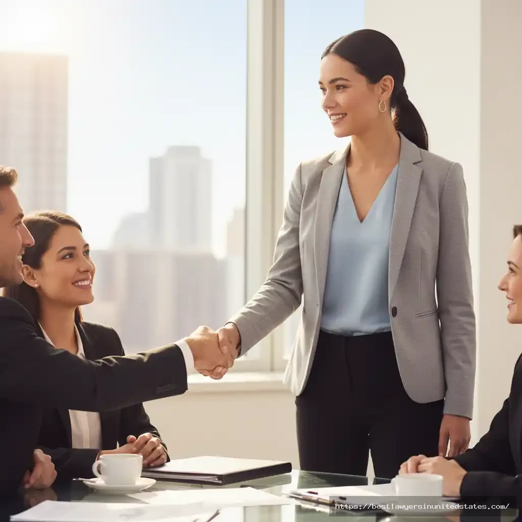 Business professional attire for lawyer client meetings - smart casual approach