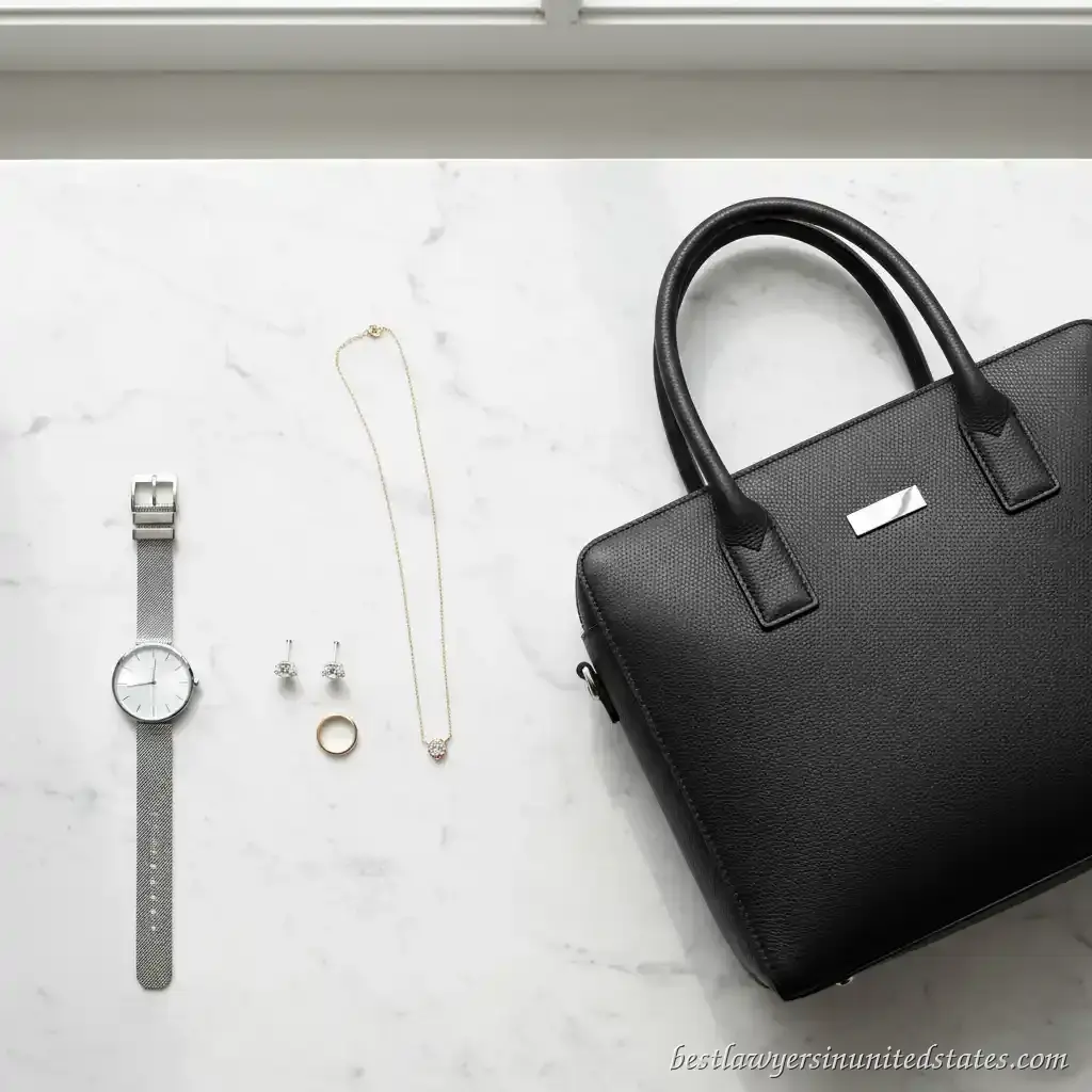 Professional accessories for women lawyers - minimal and elegant