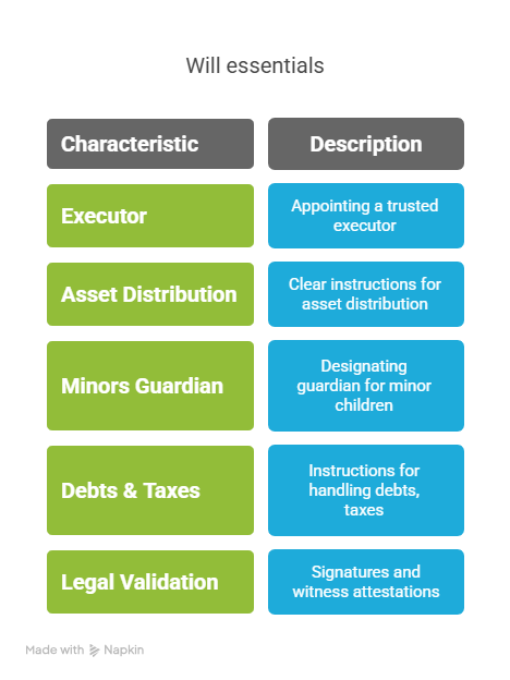 What Should Be in a Will?
