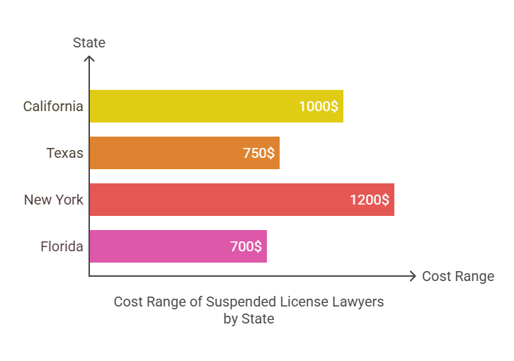 Average Cost of Hiring a Suspended License Lawyer