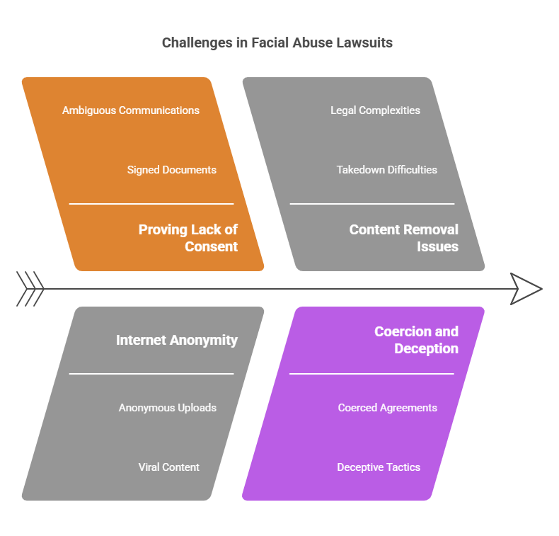 Challenges Victims Face in Facial Abuse Lawsuits