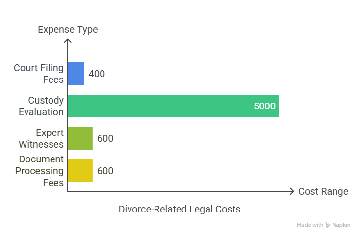 Cost of Divorce Lawyer Complete Guide to Legal Fees 4 Other Divorce-Related Legal Costs
