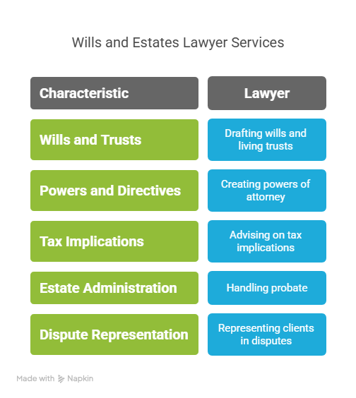 What Does a Wills and Estates Lawyer Do