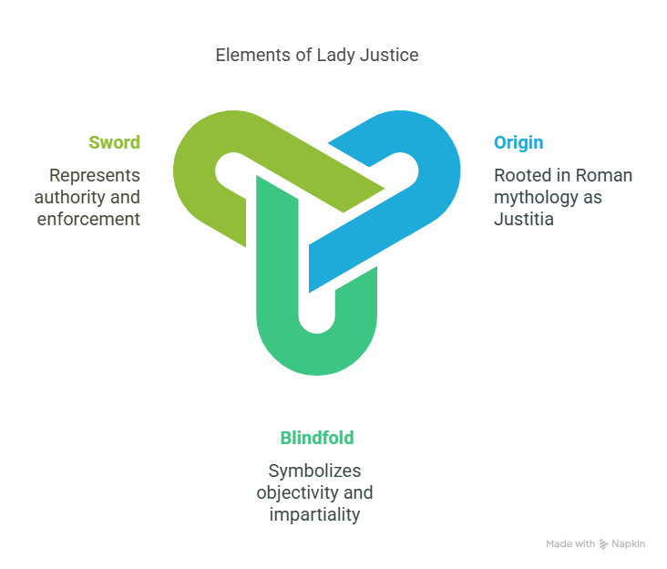 The Blindfolded Lady Justice