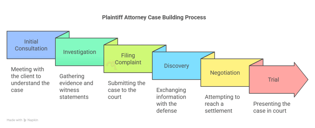How a Plaintiff Attorney Builds a Case