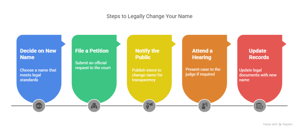 Steps to Legally Change Your Name