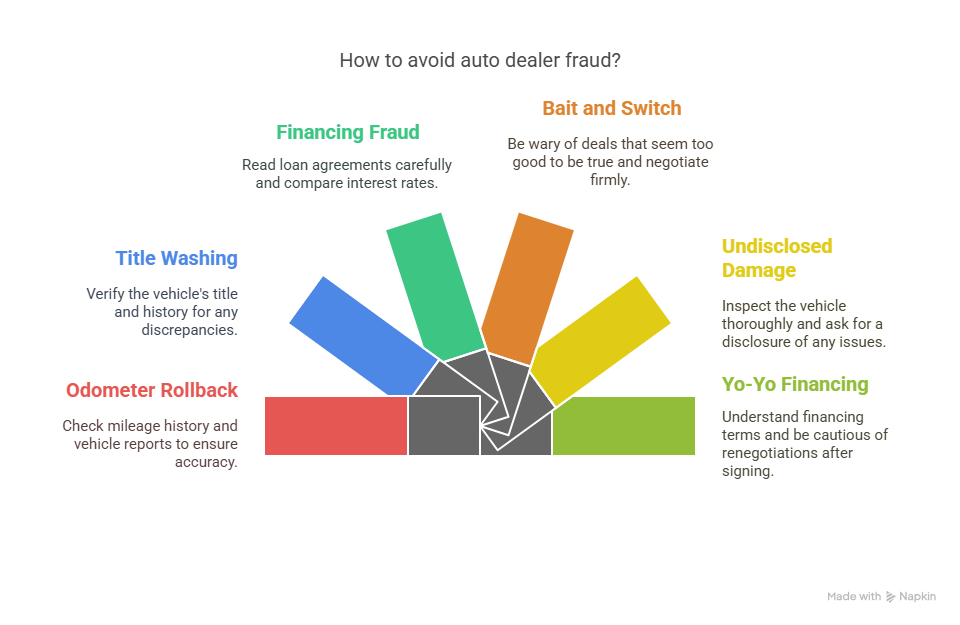 Common Types of Auto Dealer Fraud