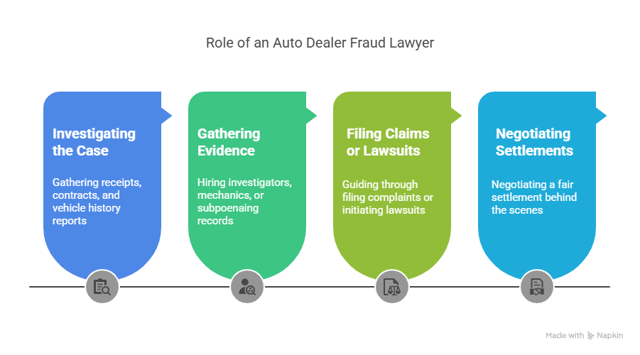Role of an Auto Dealer Fraud Lawyer