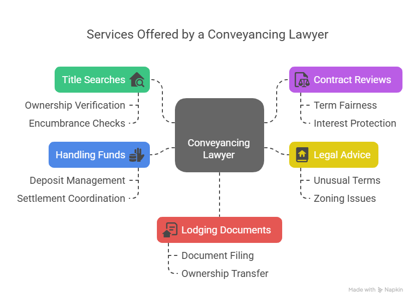Services Offered by a Conveyancing Lawyer