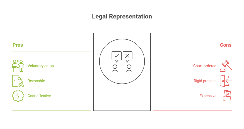 Key Differences Between Power of Attorney and Conservatorship