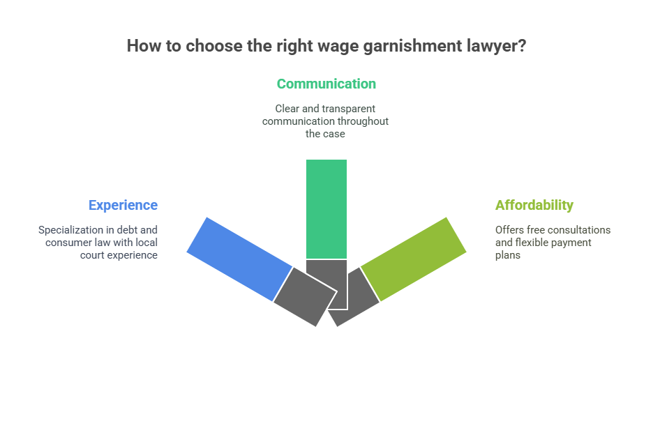 How to Choose the Right Wage Garnishment Lawyer