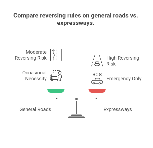 General Laws on Reversing Vehicles