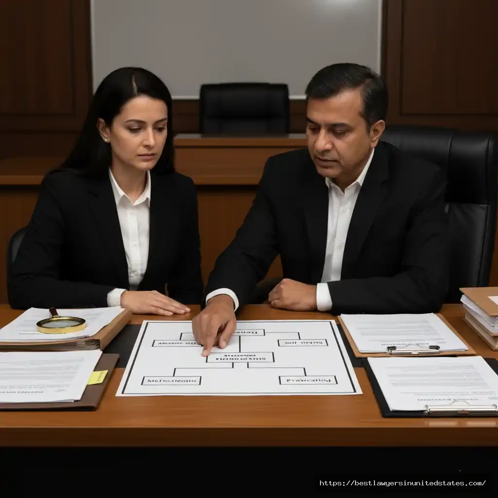 Criminal defense attorney explaining legal defense strategies for IPC Section 307 charges to client