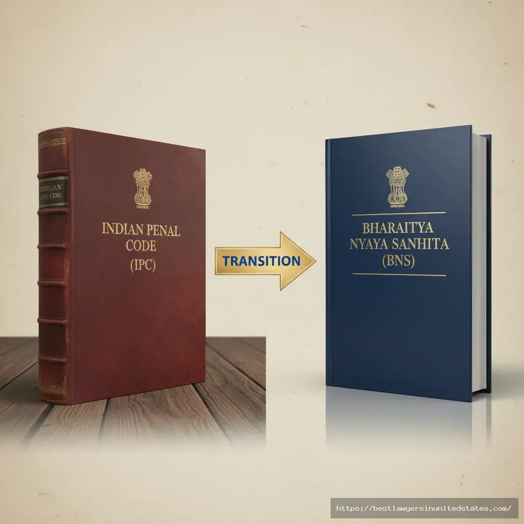IPC to BNS transition showing Section 376 conversion to Section 63