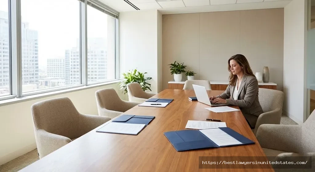 Professional divorce mediator office in Oklahoma where couples resolve disputes affordably without going to court