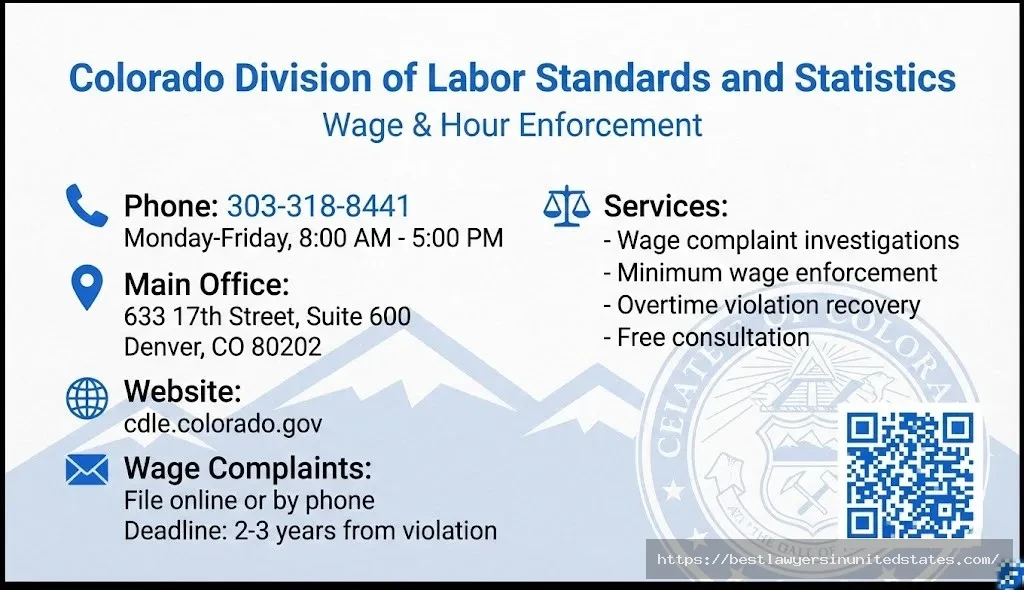 Colorado city minimum wage rates Denver Aurora Boulder Fort Collins map 2026
