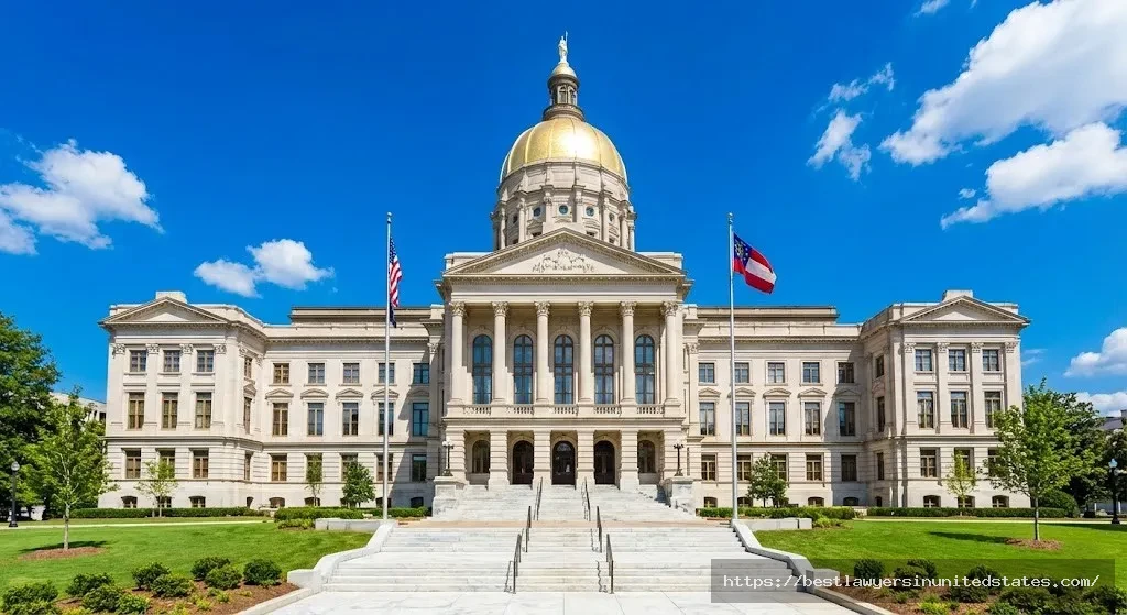 Georgia State Capitol building in Atlanta where DUI laws under O.C.G.A. § 40-6-391 are enacted