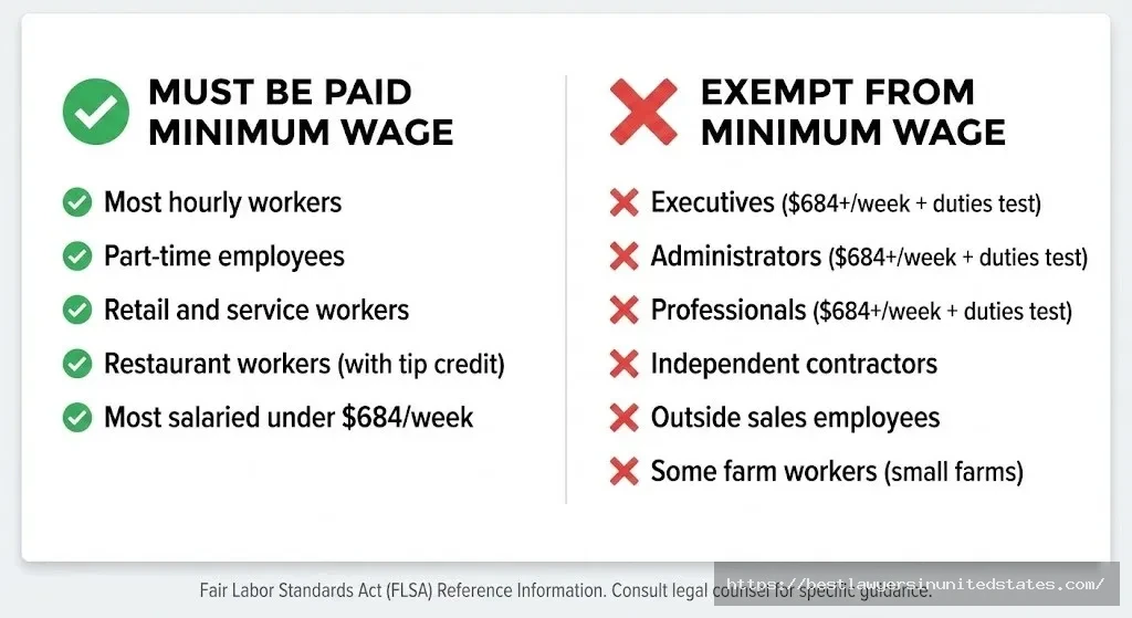 Georgia minimum wage exemptions executive administrative professional workers