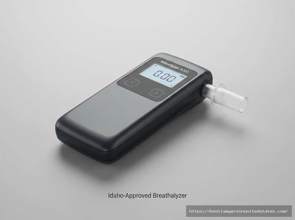 Idaho-approved Intoxilyzer breathalyzer device used for evidentiary BAC testing in DUI cases