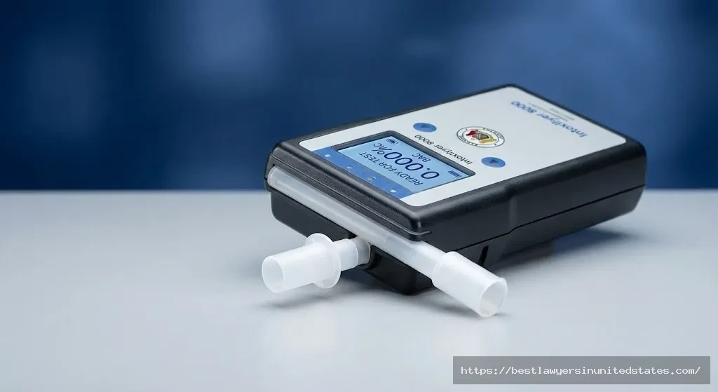 Intoxilyzer 8000 breathalyzer machine used for Alabama DUI breath alcohol testing