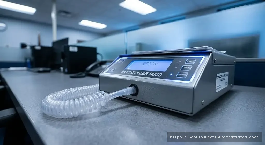 Intoxilyzer 9000 breathalyzer device used for DUI testing by Connecticut police departments