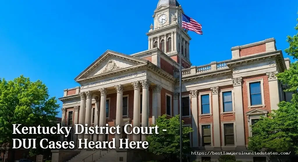 Jefferson County Courthouse in Louisville Kentucky where DUI criminal cases are prosecuted and heard