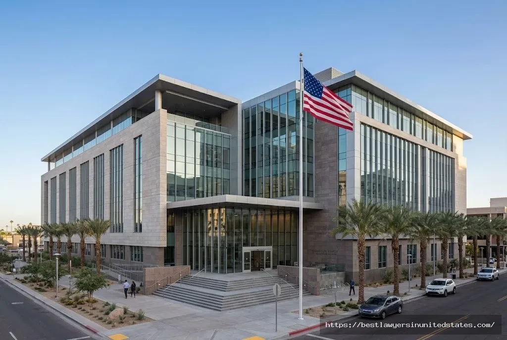 Maricopa County Superior Court building in Phoenix where Arizona felony DUI cases are heard