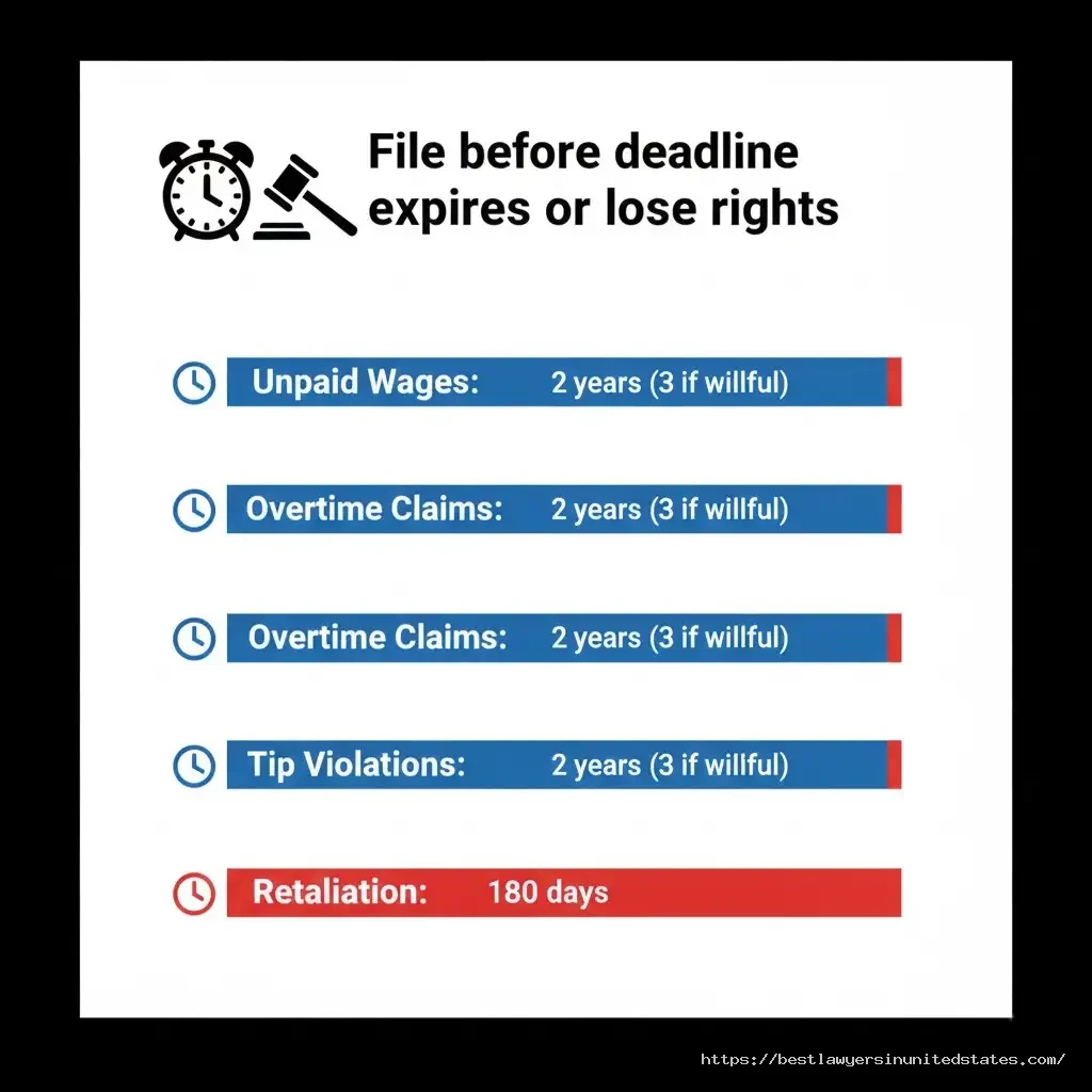 Missouri wage claim filing deadlines showing 2-3 year statute of limitations for 2026