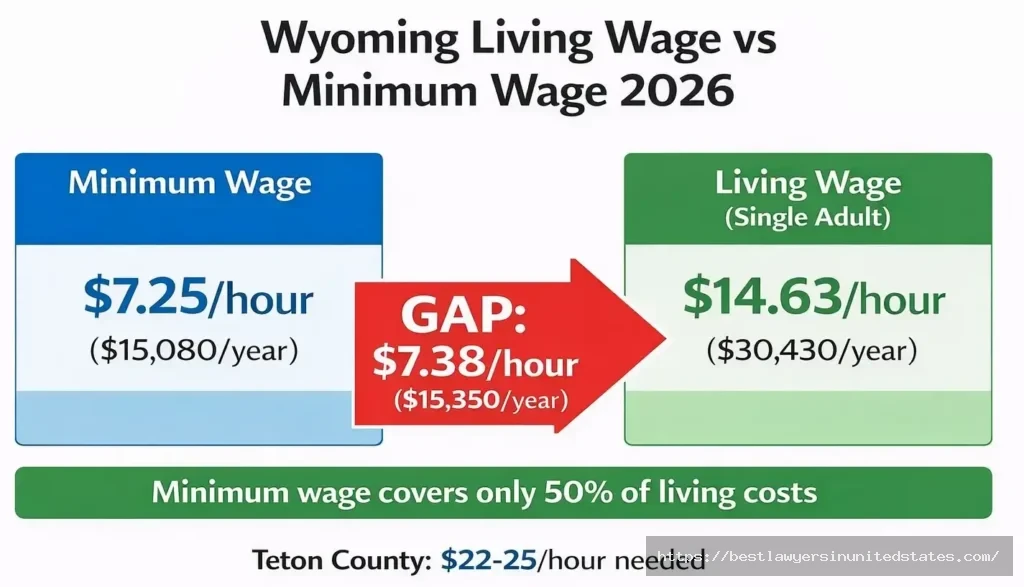 Wyoming overtime pay calculation example showing $7.25 regular rate equals $10.88 overtime rate for 1.5x pay