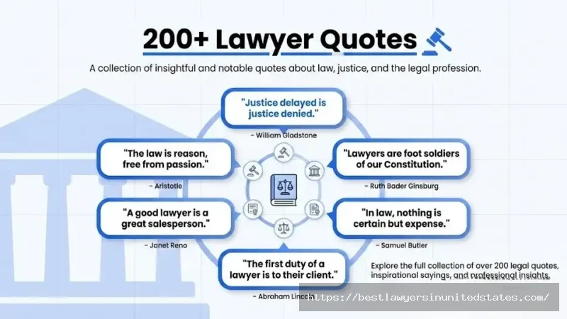 Collection of 200 plus inspirational funny and professional lawyer quotes for 2026
