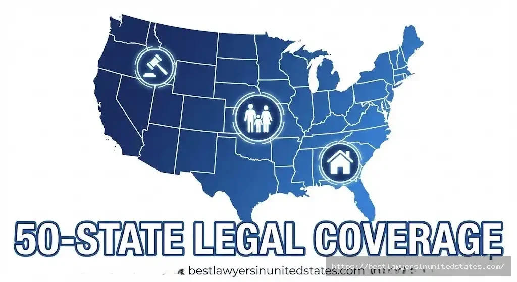 Complete legal information coverage across all 50 United States