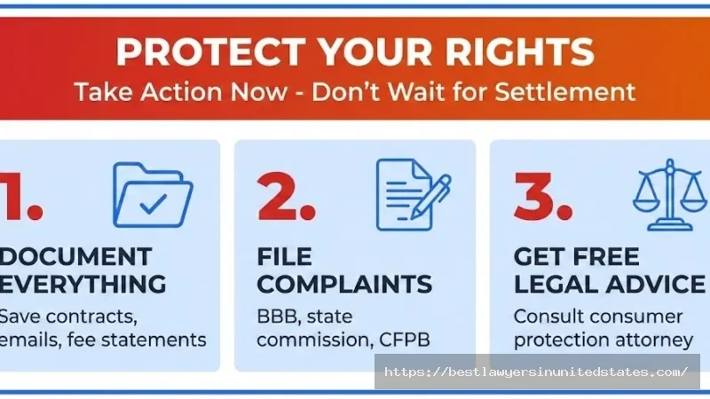 Take action guide for 72 Sold lawsuit - document evidence, file complaints, get free legal consultation