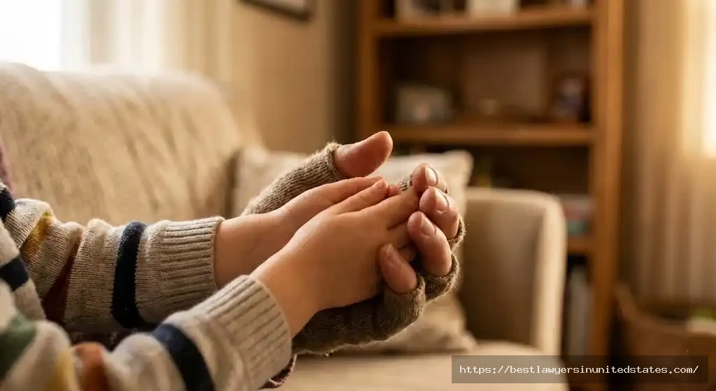 Parent holding child's hands representing custody considerations and best interests of child in Texas divorce