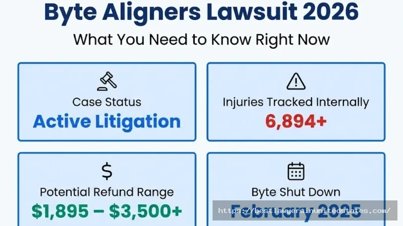 Byte aligners compensation chart refund $1,895–$3,500, injuries $1,000–$50,000+ by severitye