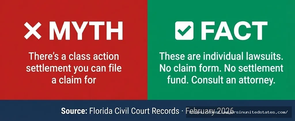 Myth vs fact No 100 Day Dream Home class action settlement exists as of 2026 — these are individual civil lawsuits