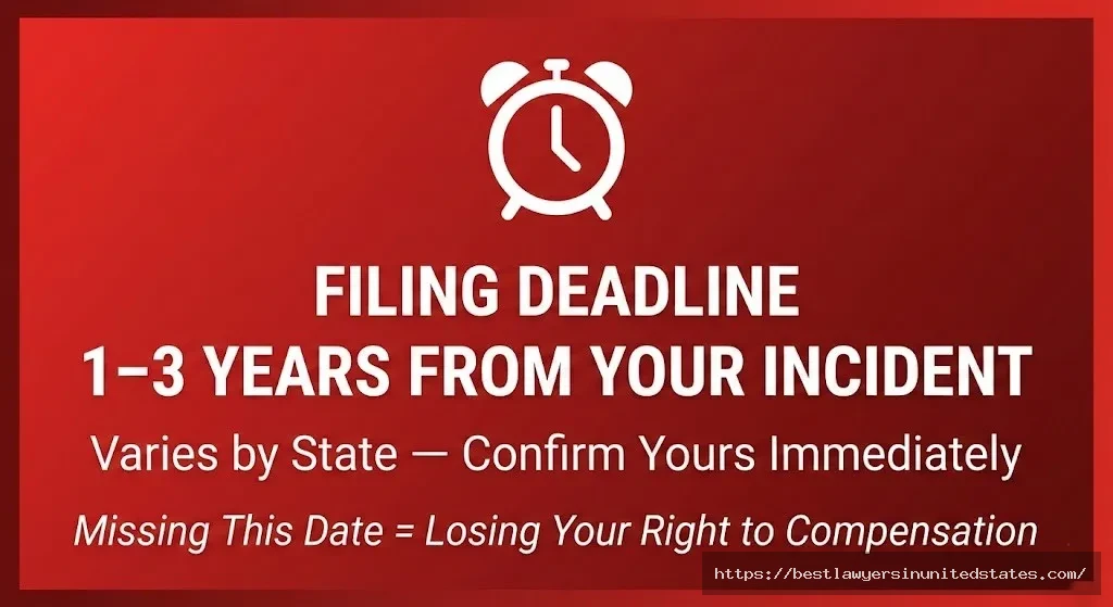 Urgent filing deadline warning for emotional distress lawsuits — 1 to 3 years by state, act immediately