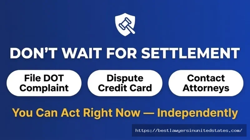 ASAP Tickets lawsuit action options file DOT complaint, dispute credit card charge, or contact class action attorneys today