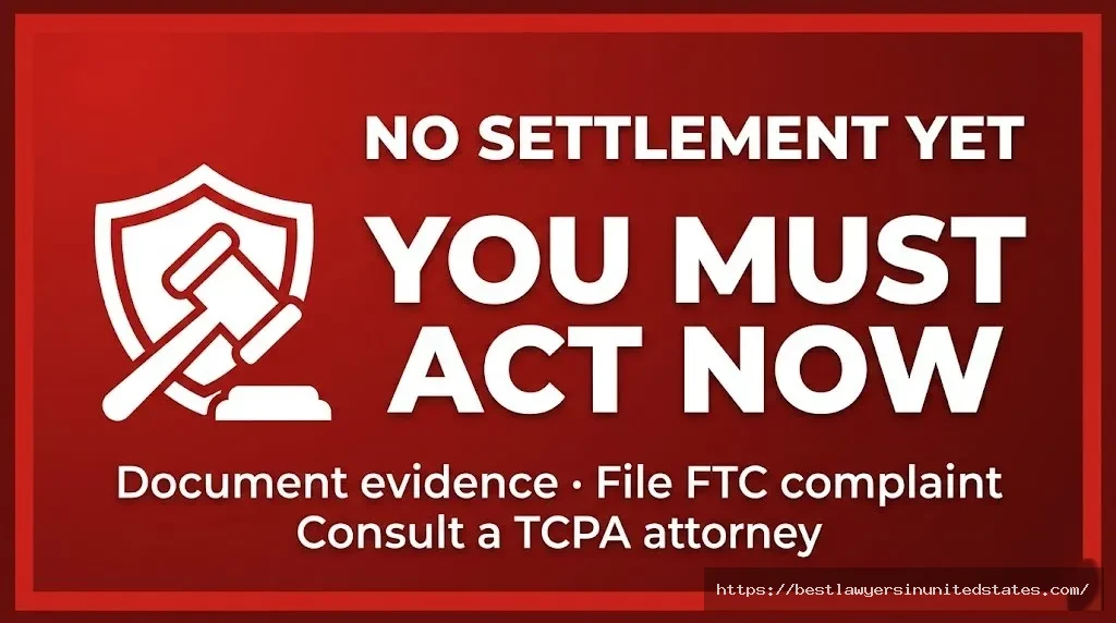 Urgent action alert for Symple Lending TCPA victims — document evidence and consult a lawyer before rights expire