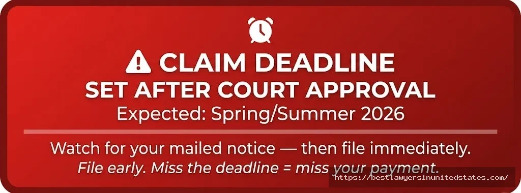 Urgent deadline warning for Yes Communities data breach claim — filing window opens after court grants preliminary approval in 2026.