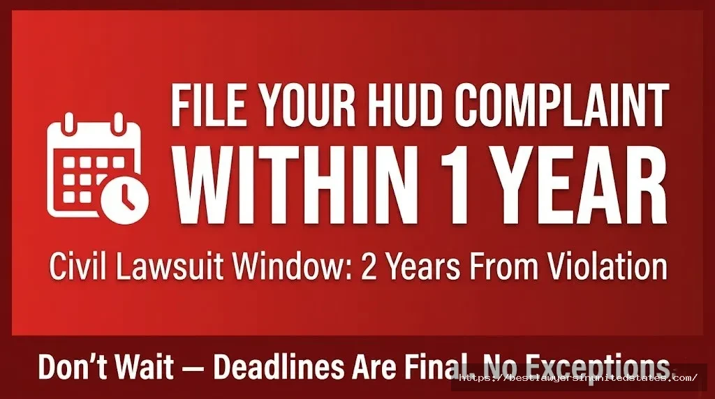 Urgent filing deadline warning for pet screening lawsuit — HUD complaint must be filed within 1 year of violation