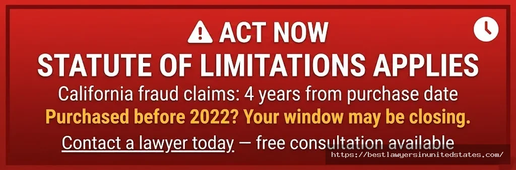 Urgent warning Phoenix ED device lawsuit statute of limitations — California buyers have 4 years from purchase date