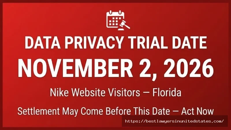 Urgent warning — Nike data privacy jury trial set for November 2, 2026 in Southern District of Florida