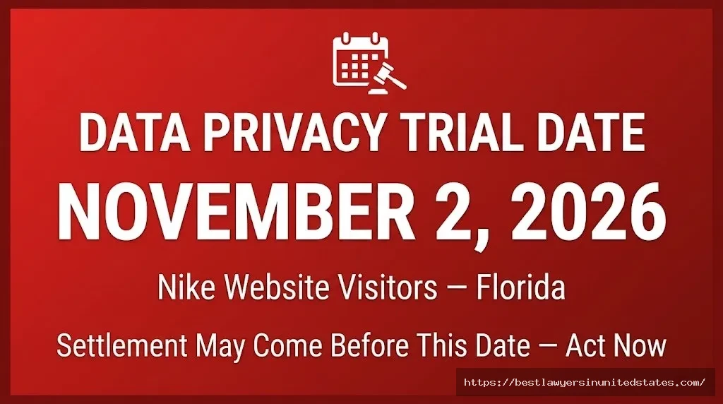 Urgent warning — Nike data privacy jury trial set for November 2, 2026 in Southern District of Florida