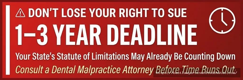 Warning Affordable Dentures lawsuit claims have a 1–3 year statute of limitations depending on your state