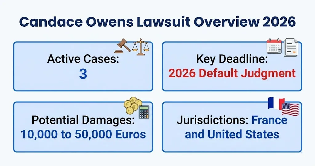 Candace Owens Lawsuit in 2026