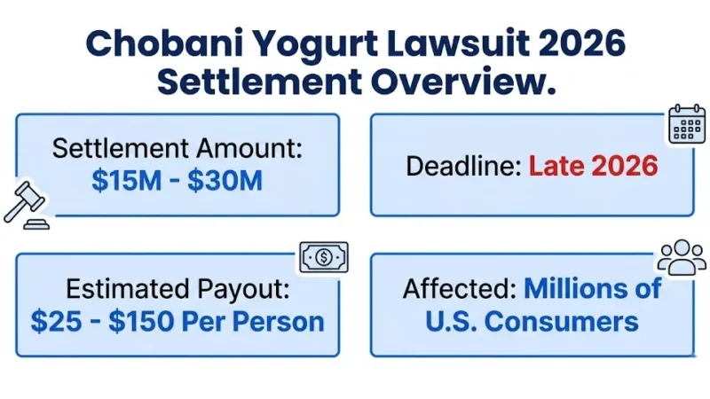Chobani yogurt lawsuit 2026 settlement overview with payout, deadline, and eligibility details
