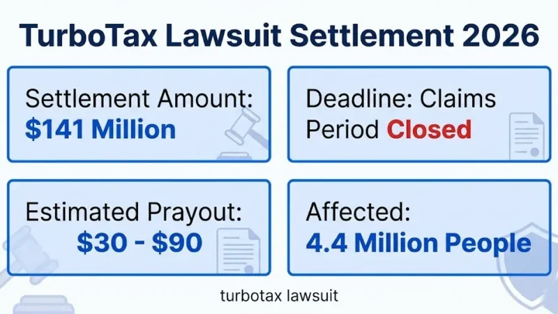 TurboTax lawsuit settlement overview