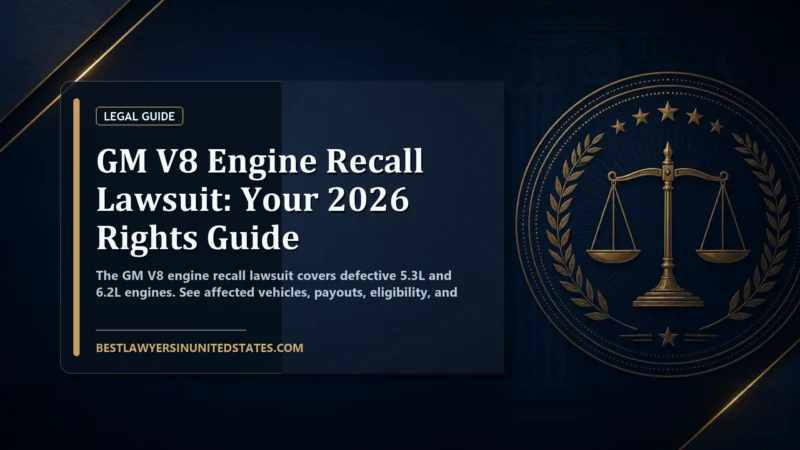 GM V8 Engine Recall Lawsuit: Your 2026 Rights Guide featured legal article image